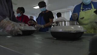 East Buffalo food distribution post snow storm
