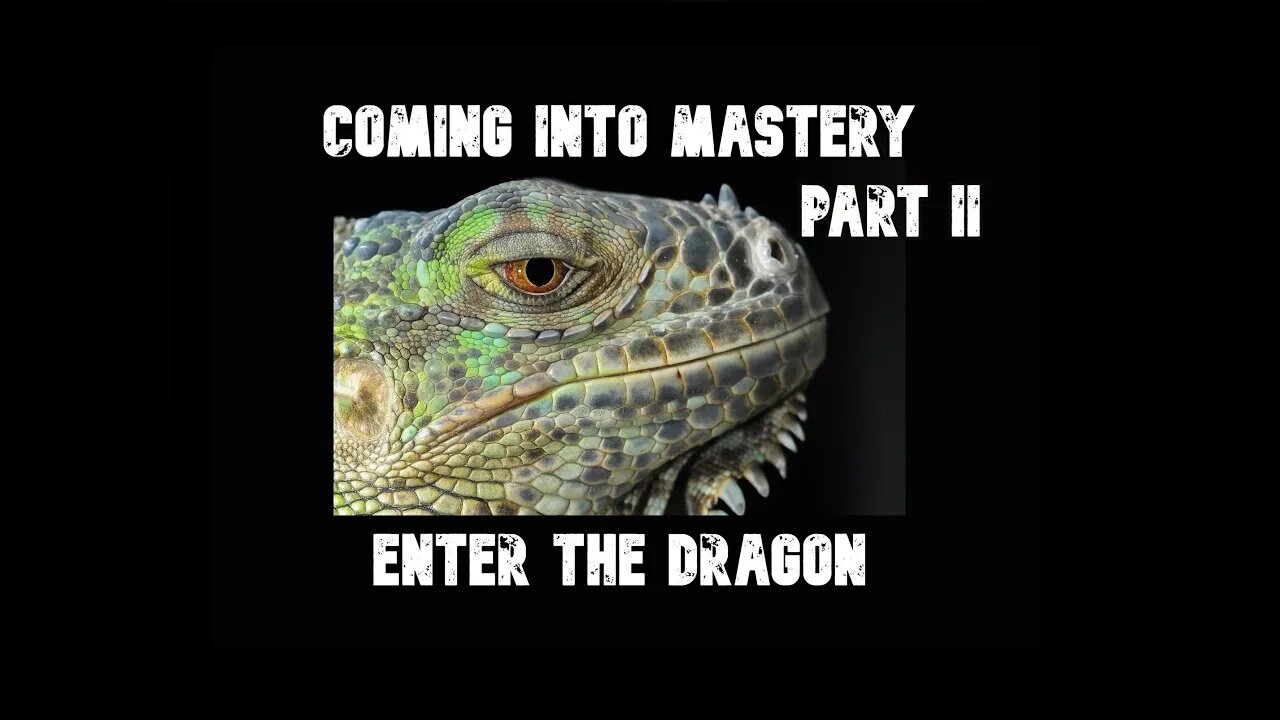 Coming into Mastery II - Enter the Dragon