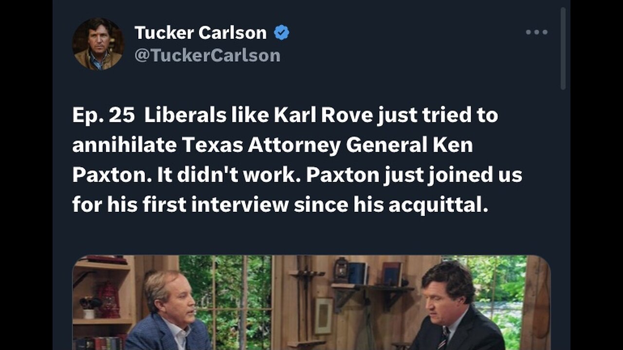 Bigger sized caption - Tucker on X, episode 25