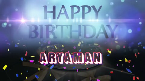 Wish you a very Happy Birthday Aryaman from Birthday Bash