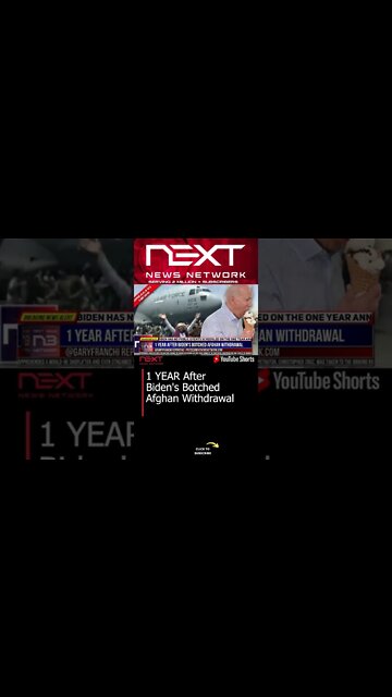 1 YEAR After Biden's Botched Afghan Withdrawal #shorts