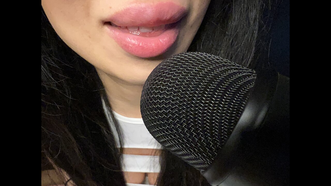 ASMR TONGUE FLUTTERING LICKING SCRATCHING YETI MIC | 1Hr 4K