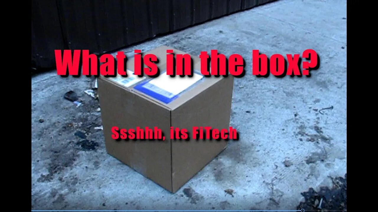 Whats in the box April 22 edition (Hint: Its from FiTech)