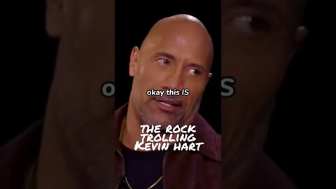 The ROCK Trolling Kevin Hart on Playground Insults #shorts