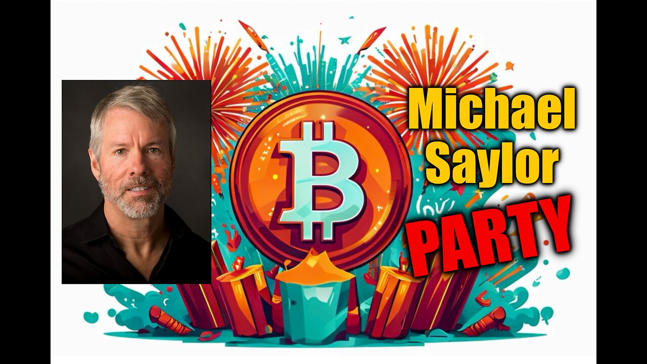 Bitcoin $100k Michael Saylor Party