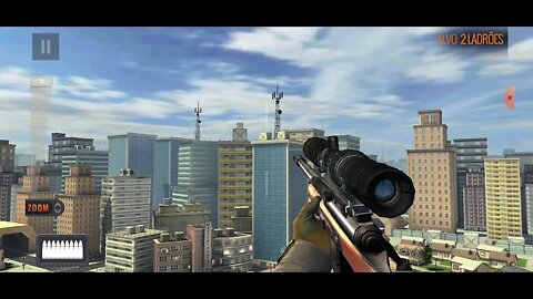 GUIGAMES - Sniper 3D Assassin - Small Valleys - Missão 3 - Ladrões de Rapel