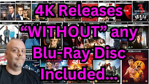 4K Releases "WITHOUT" any Blu-Ray Disc Included...