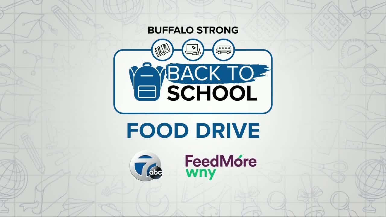 AM Buffalo will be live in two locations Thursday for food drive