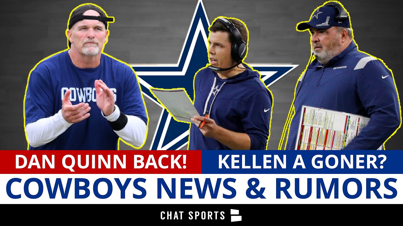 Dan Quinn BACK As Cowboys DC + Kellen Moore In Danger Of Being Fired?