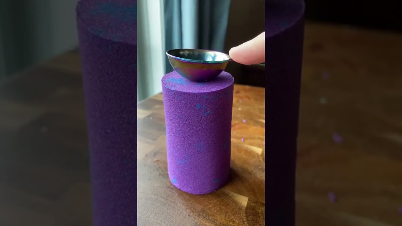 Kinetic sand Satisfying video