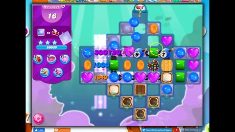 Candy Crush Level 3595 Talkthrough, 25 Moves 0 Boosters