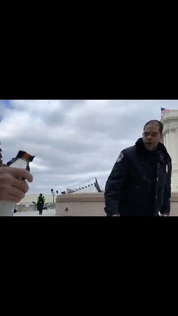 Cell Phone Video of DC Officer ADMITTING they Pretended to be ANTIFA in the Crowd on J6