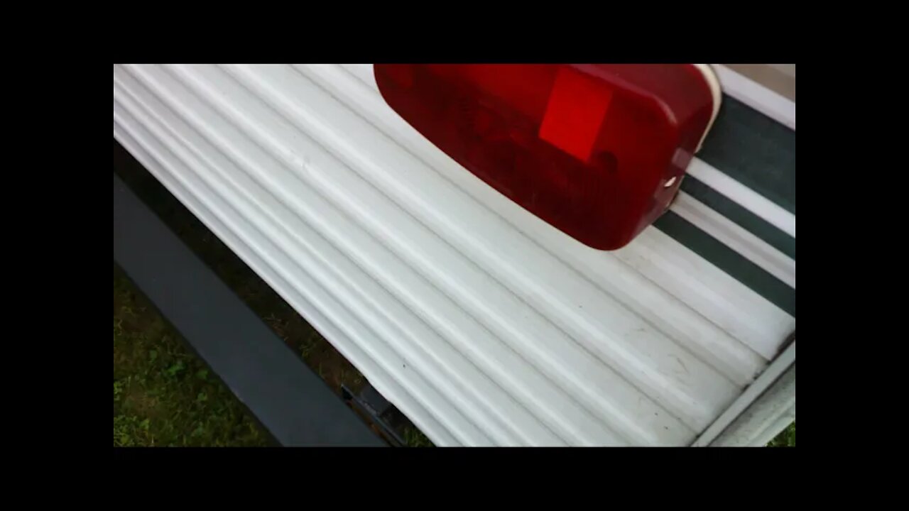 How I fixed my camper bumper.