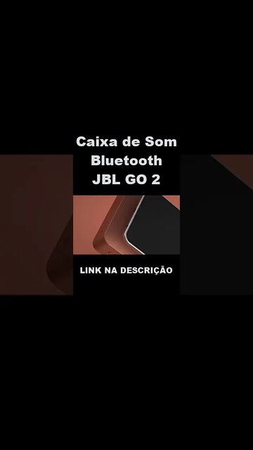 CAIXA DE SOM JBL GO 2