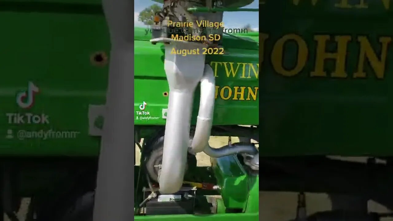 Compound Turbo John Deere A | Prairie Village Madison South Dakota August 2022