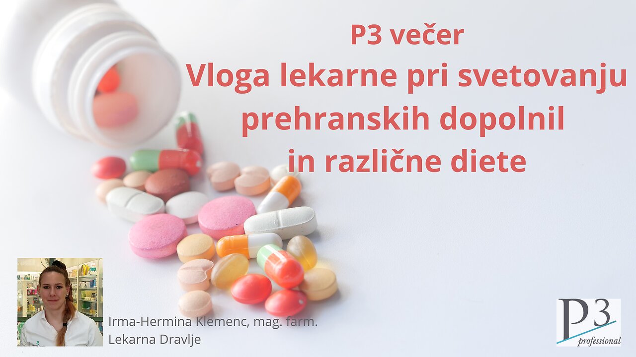 Vloga lekarne pri svetovanju prehranskih dopolnil in različne diete