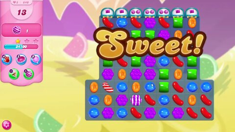 Candy Crush Saga Level 640
