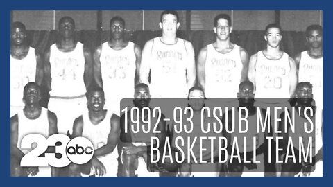 1992-93 CSUB Men's Basketball team that went 33-0 inducted into Kern County Sports Hall of Fame