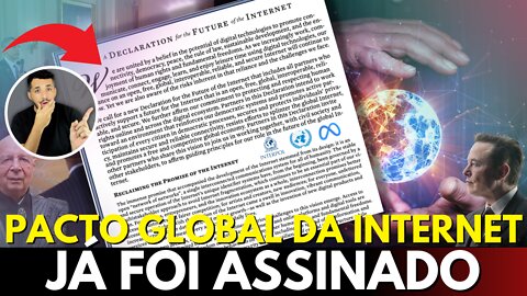 PACTO GLOPACTO GLOBAL DA INTERNET. SÓ FALTA O APAGÃO? O RESET AVANÇOU E VOCÊ NÃO VIU!