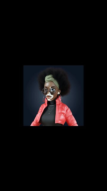 Ruth (High quality stylized 3D female character)