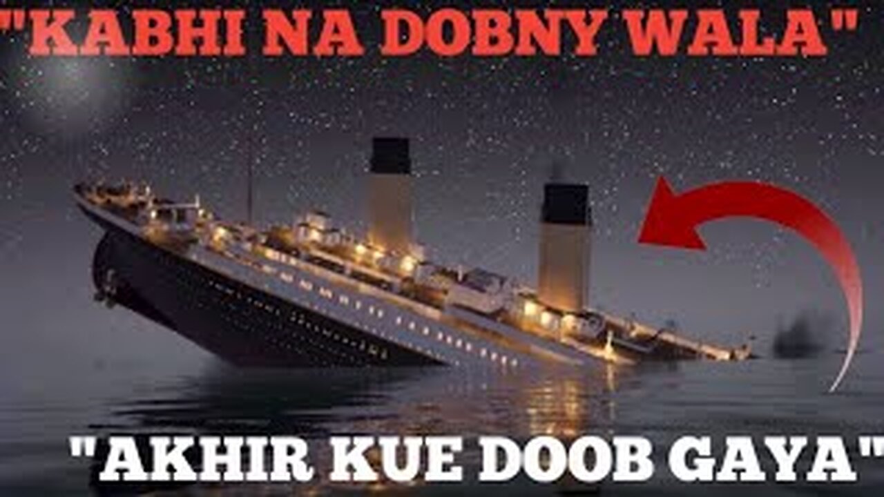 Titanic kesay dooba? Dunia k ameer tareen logon ne is mei safar kyun kiya ?