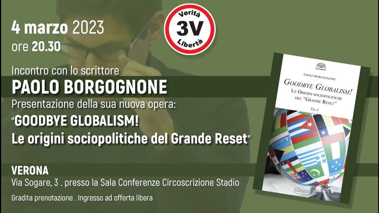 Presentazione Libro "Goodbye Globalism" di Paolo Borgonone