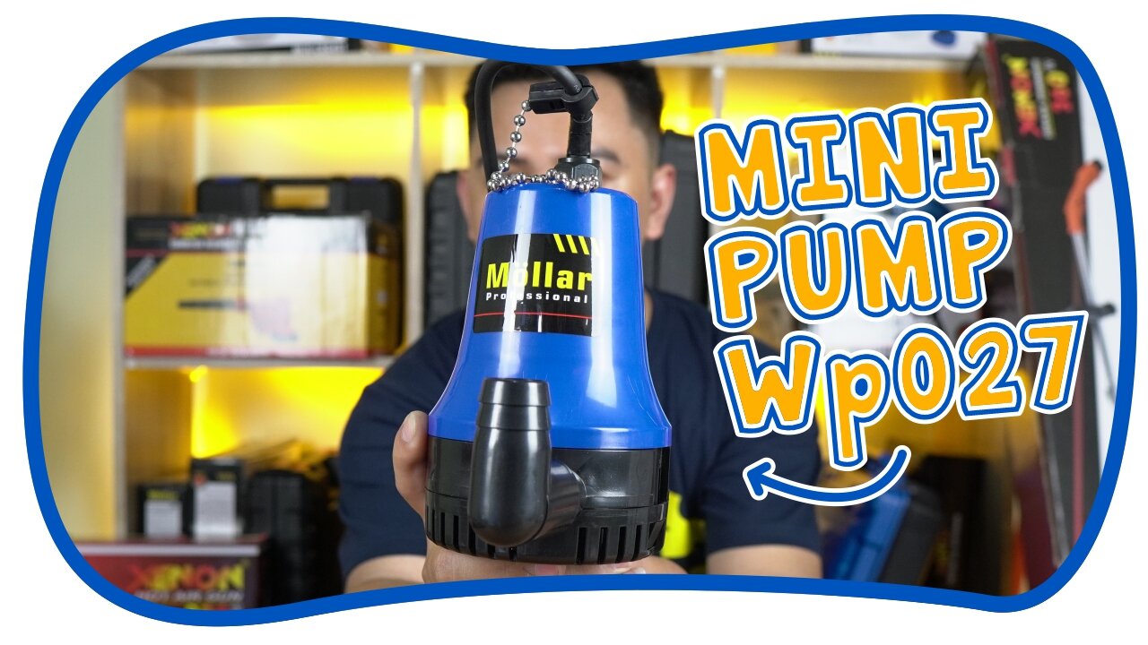 MOLLAR MLR-WP027 Mesin Pompa Celup 12V Submersible Mini Pump