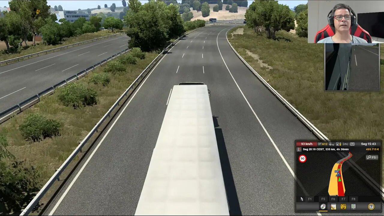 EURO TRUCK SIMULATOR 2 IBERIA DLC #4 FOMOS CARREGADOS DE TELHAS DE SEVILHA PARA ÉVORA