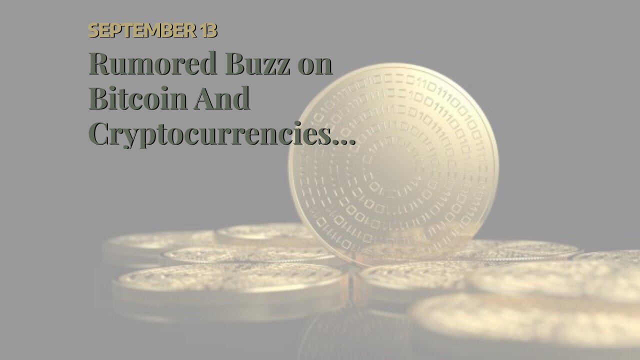 Rumored Buzz on Bitcoin And Cryptocurrencies Will Get Tougher Rules - NPR
