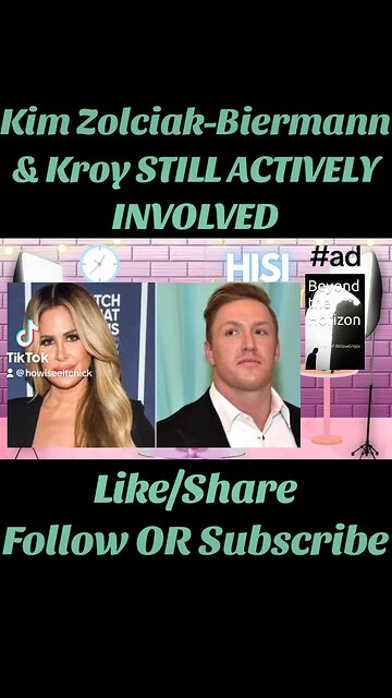 #kimzolciakbiermann & #kroybiermann very much involved!