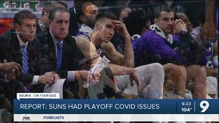 Report says Suns had playoff COVID issues