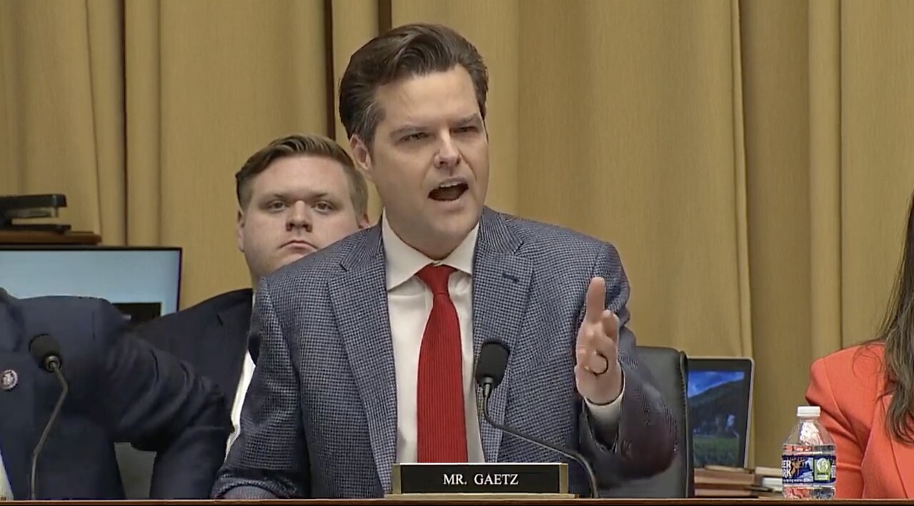 Matt Gaetz GOES OFF on the Censorship Industrial Complex!