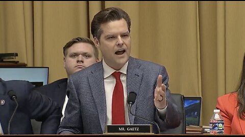 Matt Gaetz GOES OFF on the Censorship Industrial Complex!