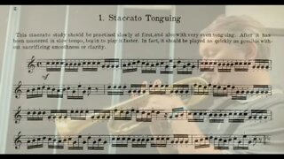 Rotinas Diárias para Trompete - Parte II(03) [STACCATO] - Goldman e Transposições, com Dr. Heinz
