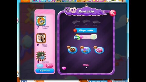 Candy Crush Level 3220 Talkthrough, 28 Moves 0 Boosters