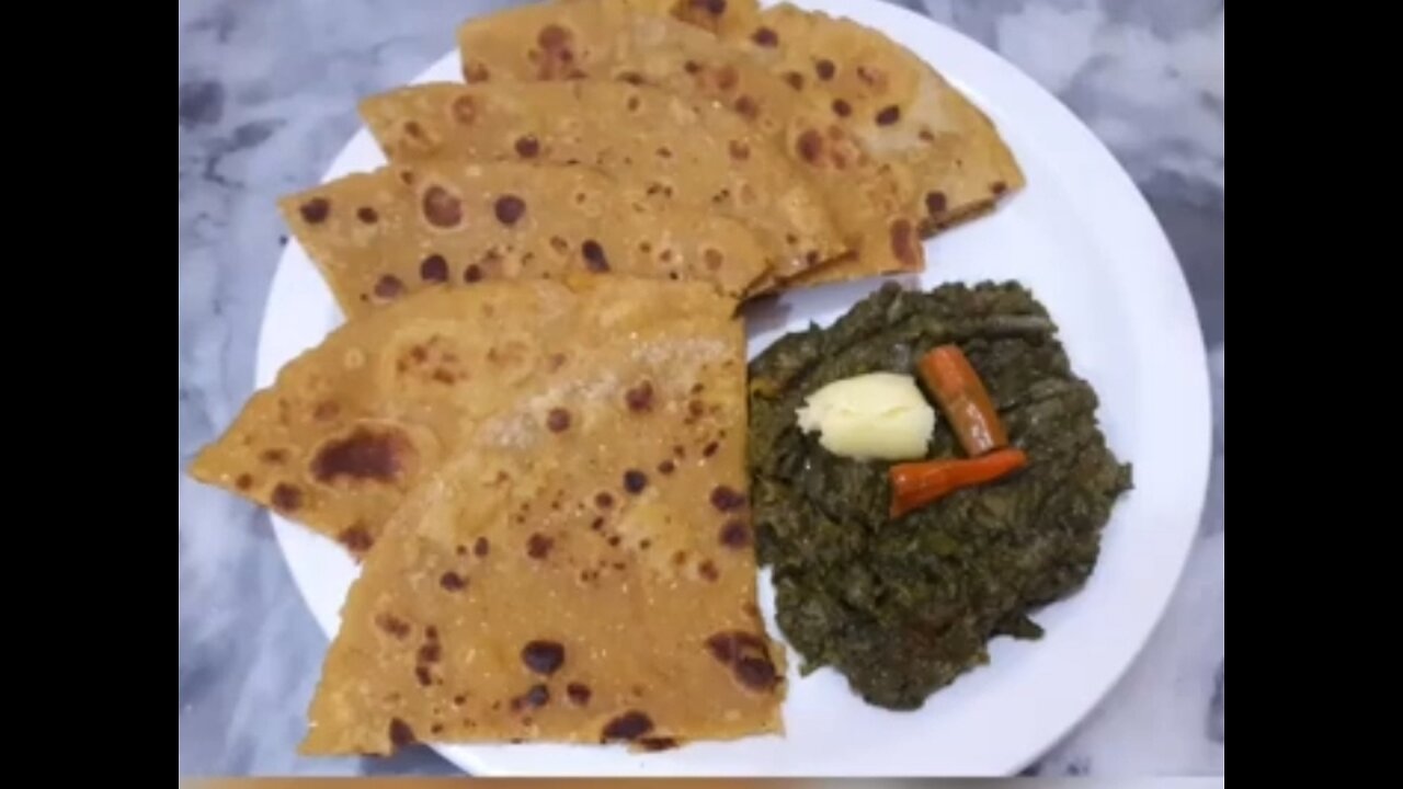 Makai ki roti & sarson ka saag