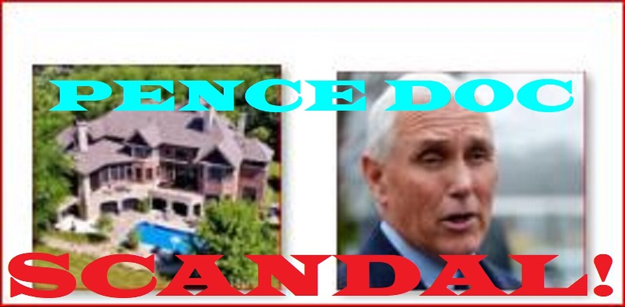 Ex Vice President Mike Pence caught with classified docs just like Resident Biden!