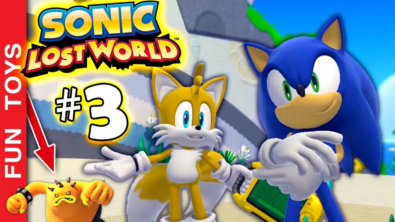 🔵 SONIC LOST WORLD #3 - O Sonic atrapalhou o EGGMAN, mas isso pode ter consequências inesperadas!🤦‍♂