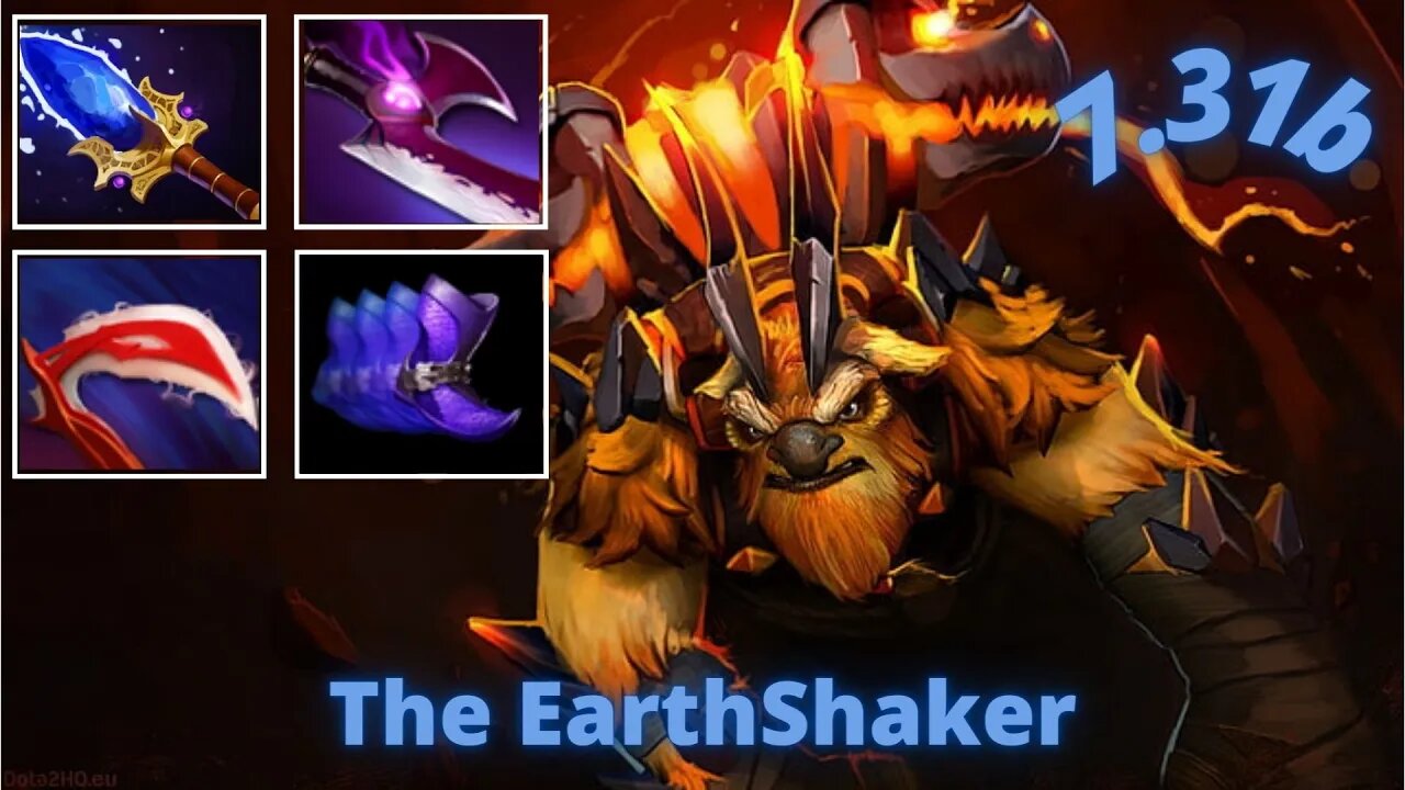 DOTA earthshaker destroy