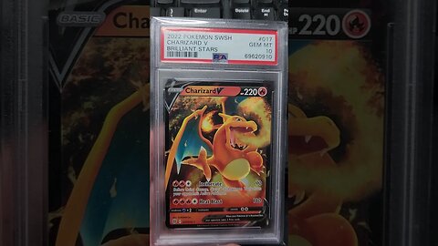 Charizard V Brilliant Stars 2022 PSA 10