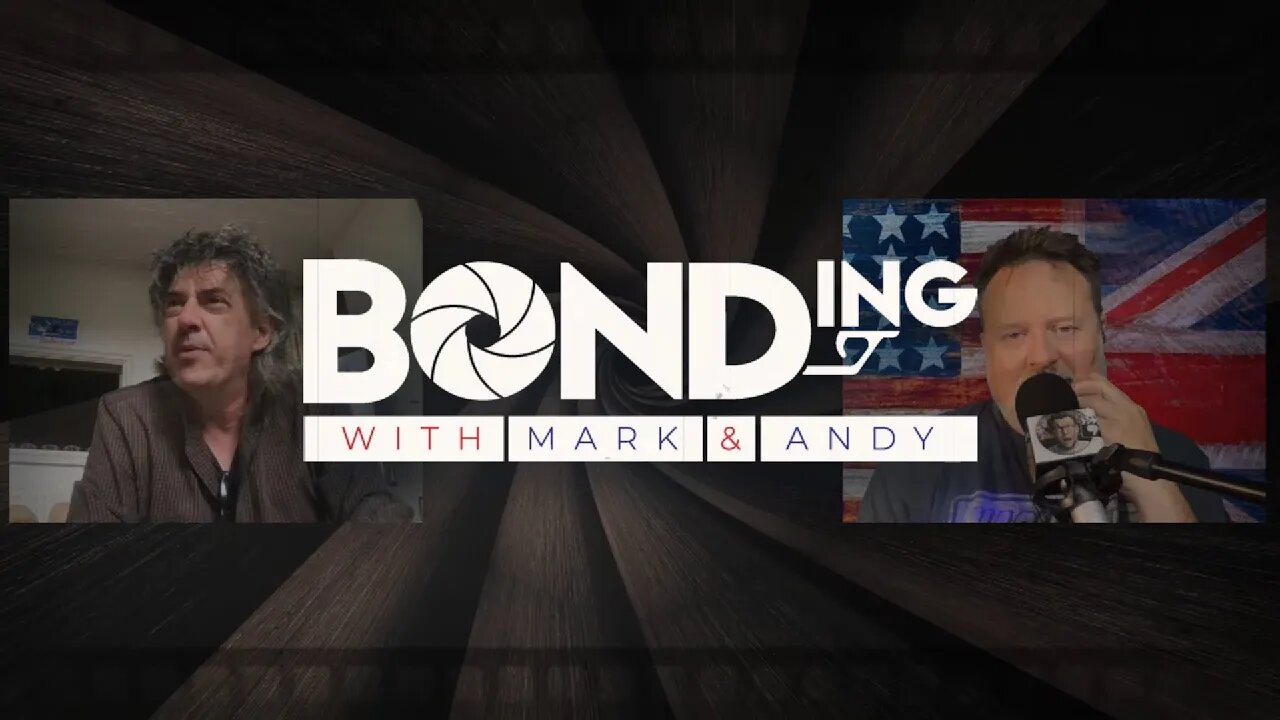 Bonding with Mark & Andy. Ep. 1, The Introductions. James Bond, Night Ranger, stories from the road.