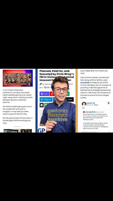 Victor Reacts: 3 Innocent Men Acquitted in FBI’s Kidnapping Plot