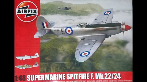 1/48 Airfix Spitfire Mk. 22