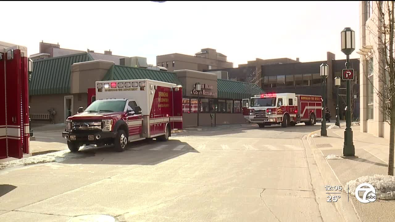 Crews battle fire at Greek Island Coney Island in Birmingham