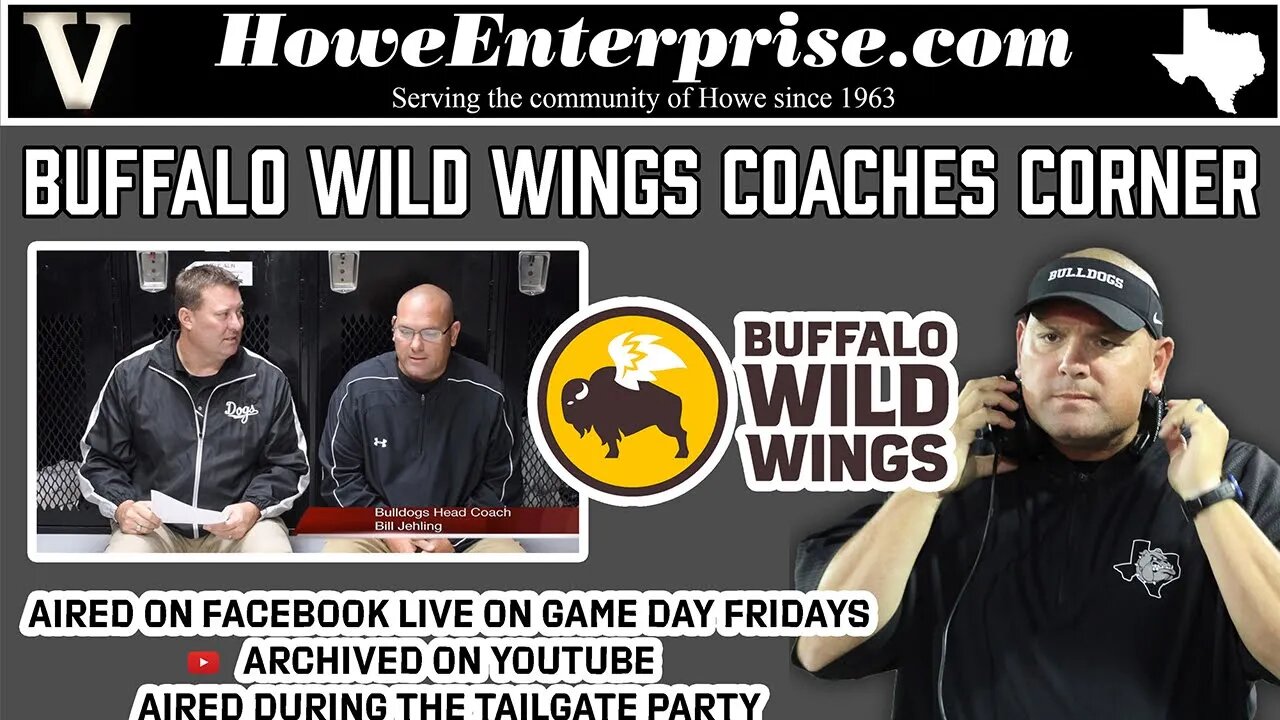 Howe Bulldogs Coaches Corner with Bill Jehling, 9/25/2020