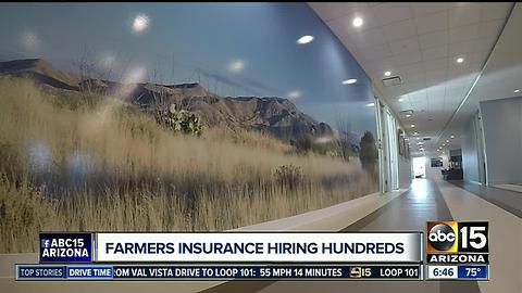 Farmers Insurance holding job fair to fill more than 400 positions in the Valley