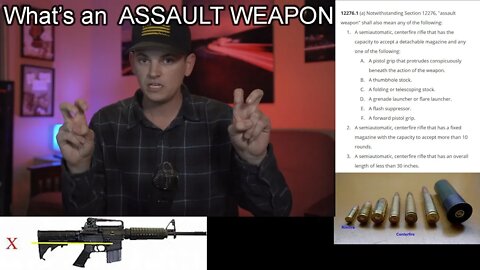 California ASSAULT WEAPON Laws explained | What's an Assault Weapon | SIMPLE EXPLANATION