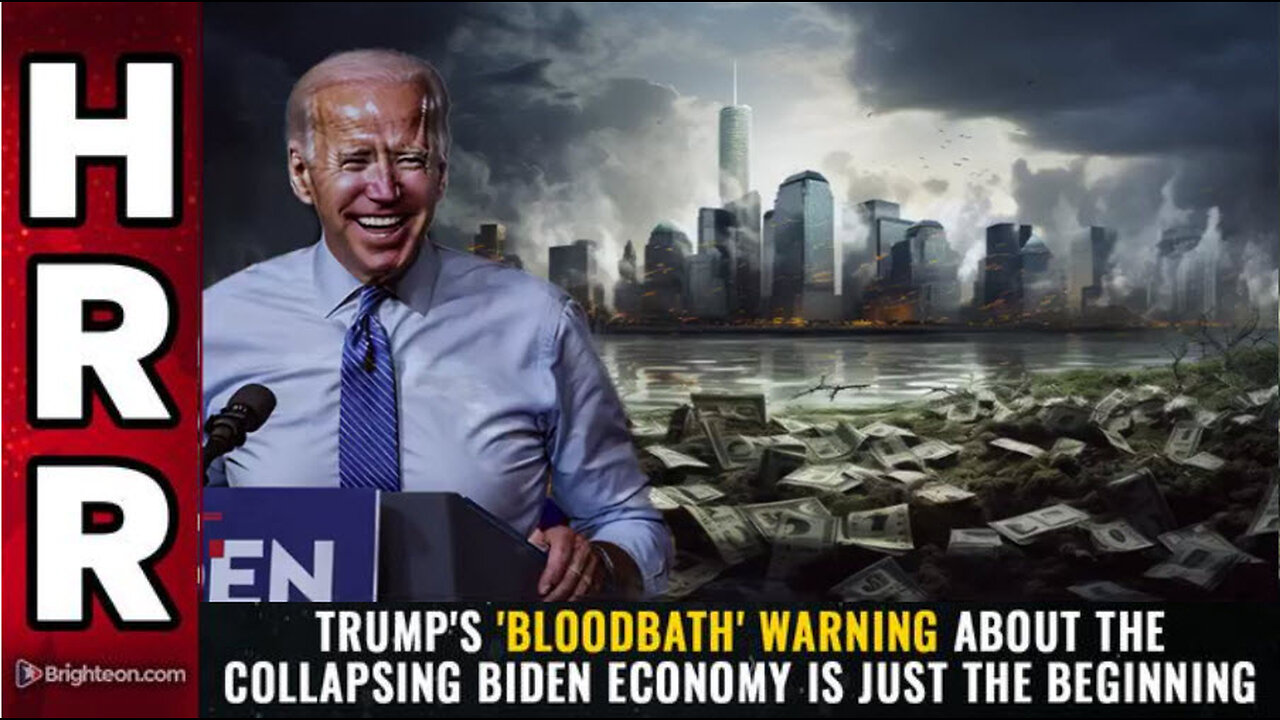 Trump's 'bloodbath' warning about the collapsing Biden economy is just the beginning