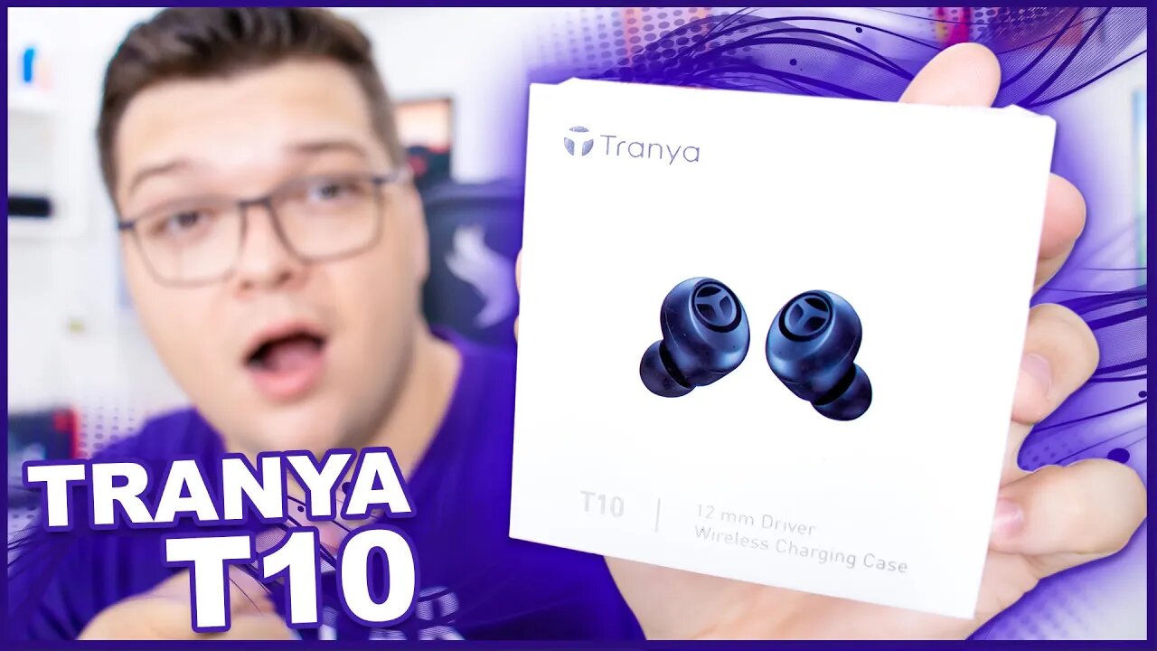 Tranya T10 - FONE BLUETOOTH COM QUALIDADE E VOLUME DE SOBRA! #UNBOXING E TESTE