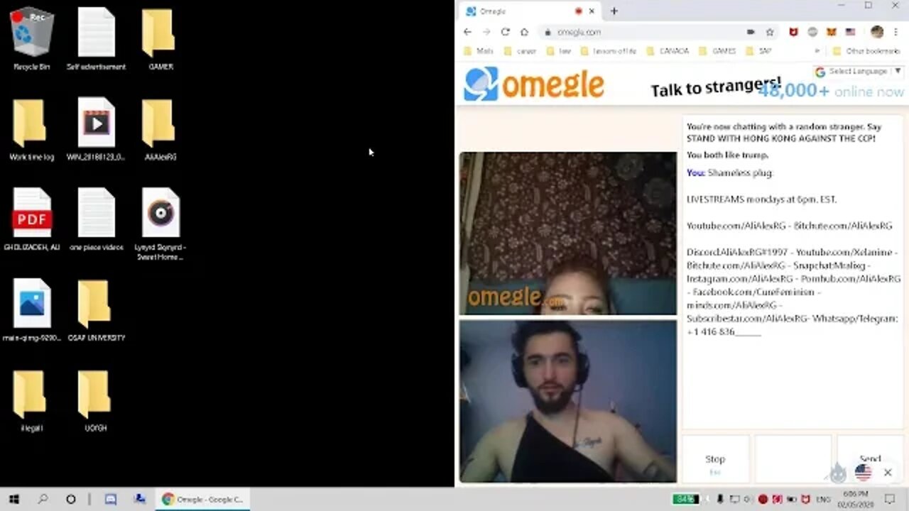 Omegle fun Episode 1.